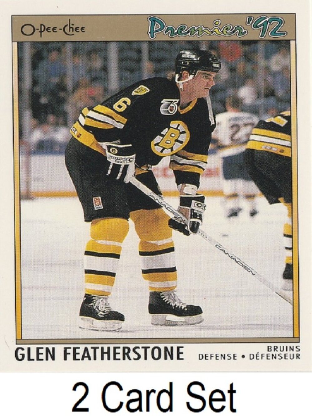 Glen Featherstone Hockey Card Collection